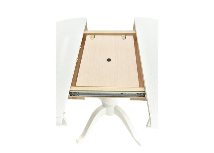 стол «Фабрицио-1 Круг» (D82, Тон 9 - Эмаль белая), фото #DSC_0581