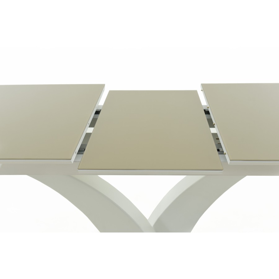 Обеденный стол «Нотр-Дам MODERNE», стекло Капучино, ПМ, фото #DSC_9025