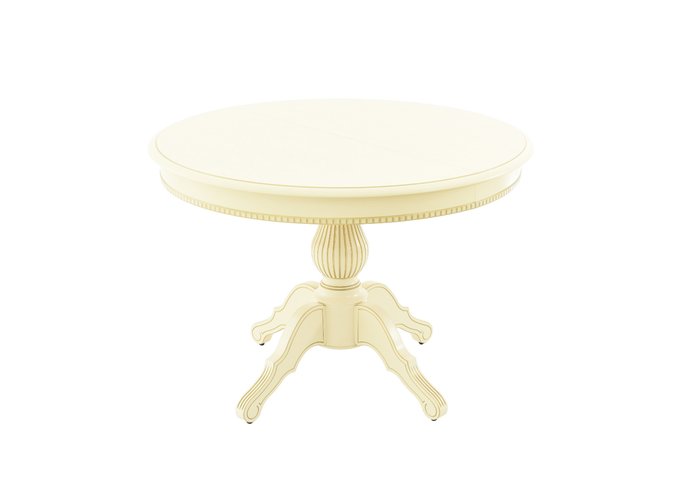 стол «Рафаэль Круг» (Тон 9 - Слоновая кость + золото), фото #DSC_2210