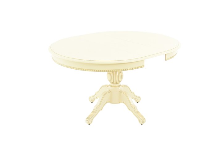 стол «Рафаэль Круг» (Тон 9 - Слоновая кость + золото), фото #DSC_2213