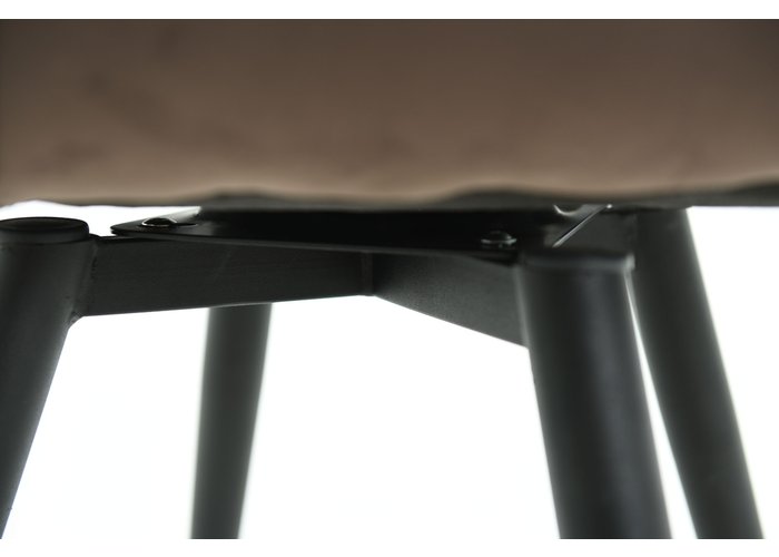 Стул «Альбер» (велюр Mirey 29, опоры чёрные с механизмом вращения), фото #DSC_3904