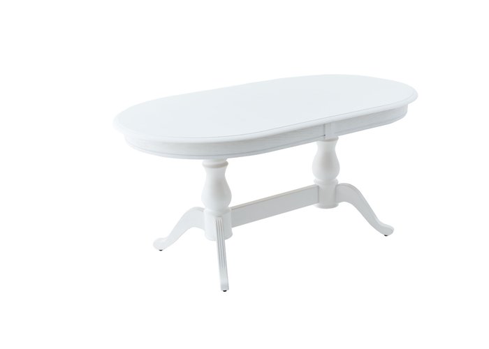 Обеденный стол «Фабрицио-2 Овал» (Тон 9 - Эмаль белая), фото #DSC_7175