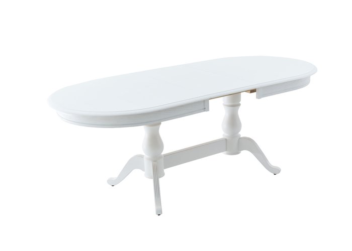 Обеденный стол «Фабрицио-2 Овал» (Тон 9 - Эмаль белая), фото #DSC_7180