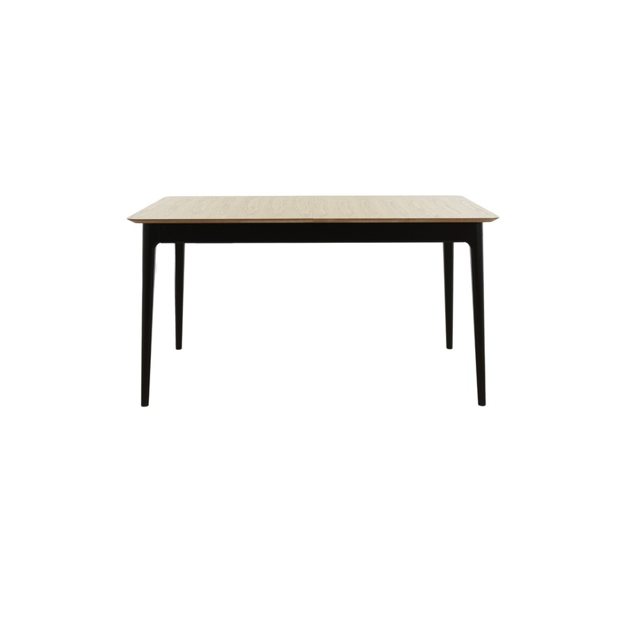 Обеденный стол «Плей», шпон дуба, эмаль чёрная, фото #DSC_1664