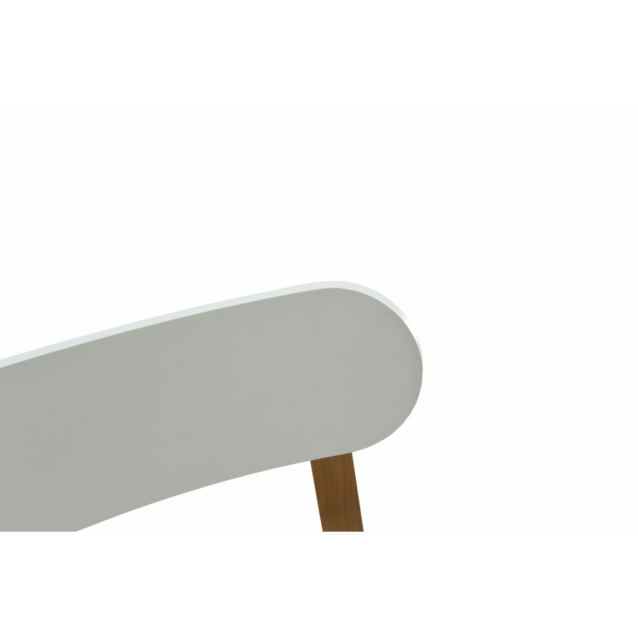 Стул «Дакар» с жёстким сиденьем, Тон 100 - Дуб светлый, Тон 9 - Эмаль белая, фото #DSC_7458