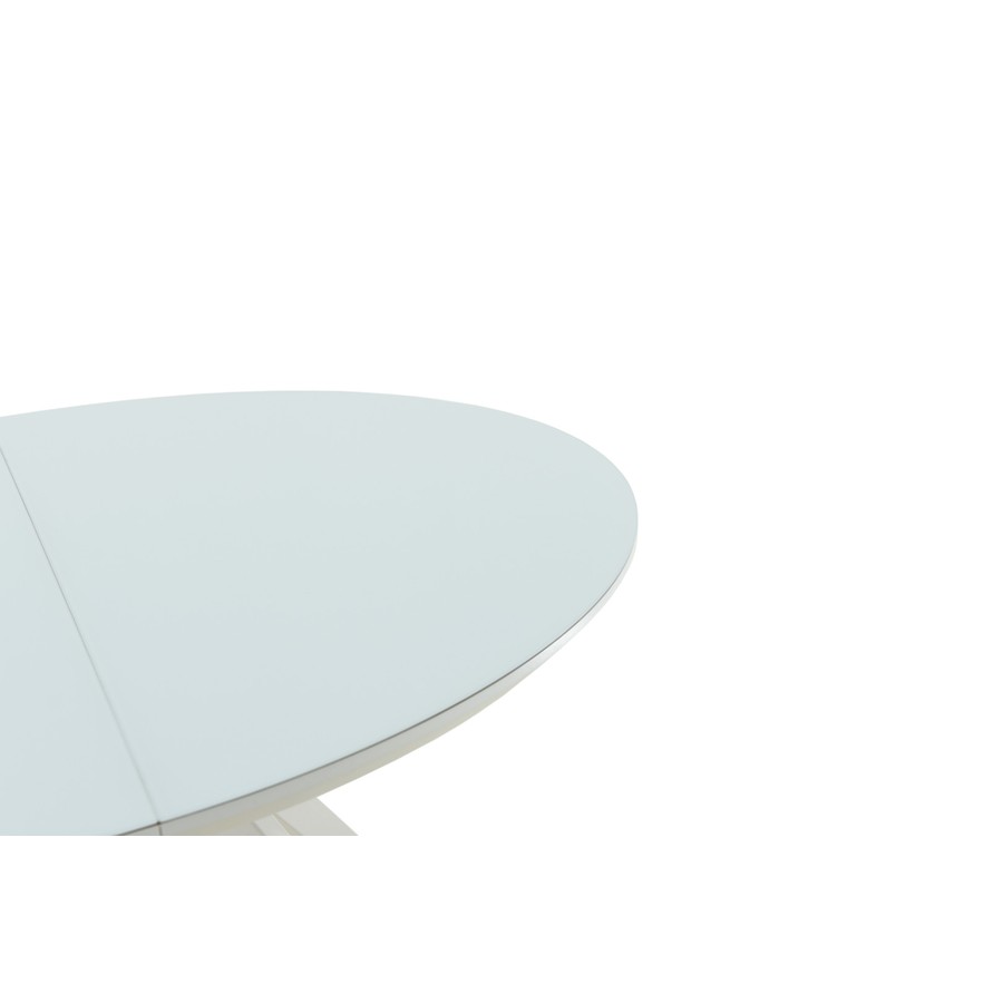 Обеденный стол Лондон, стекло Opti белое, фото #DSC_7572