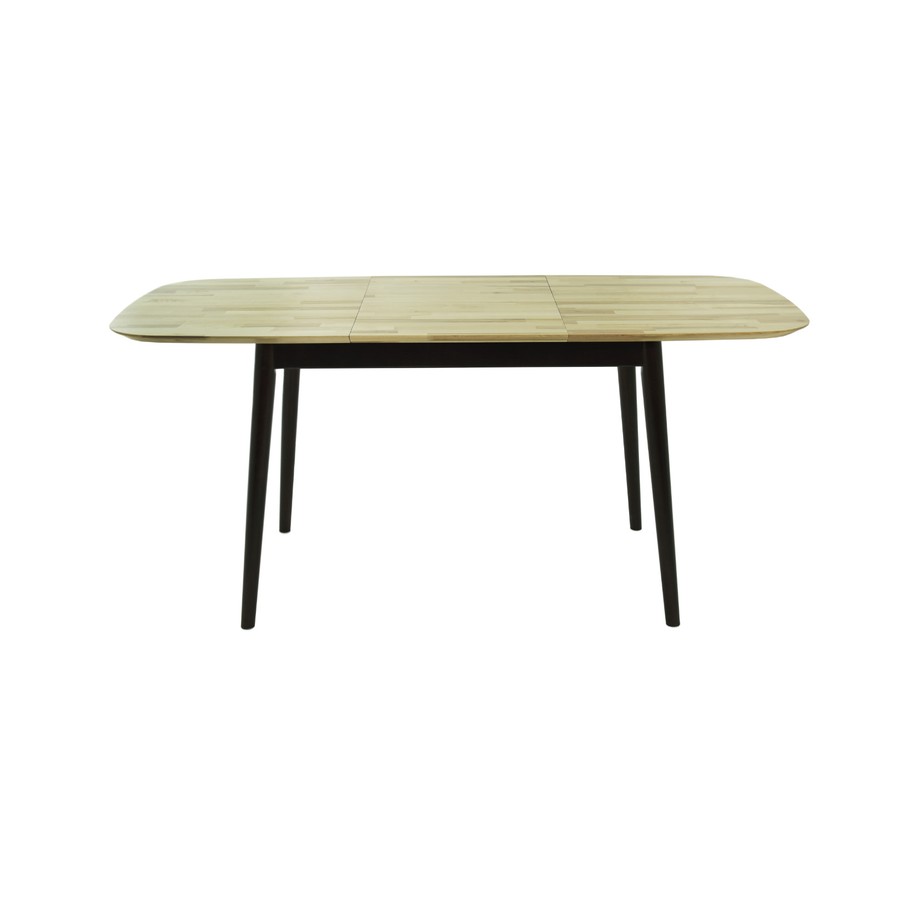 Обеденный стол «Крит» (Тон 100 / опоры и подстолье Черная эмаль), фото #DSC_3992