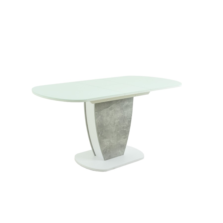 Обеденный стол «Бристоль» (Стекло Белое), фото #DSC_3332