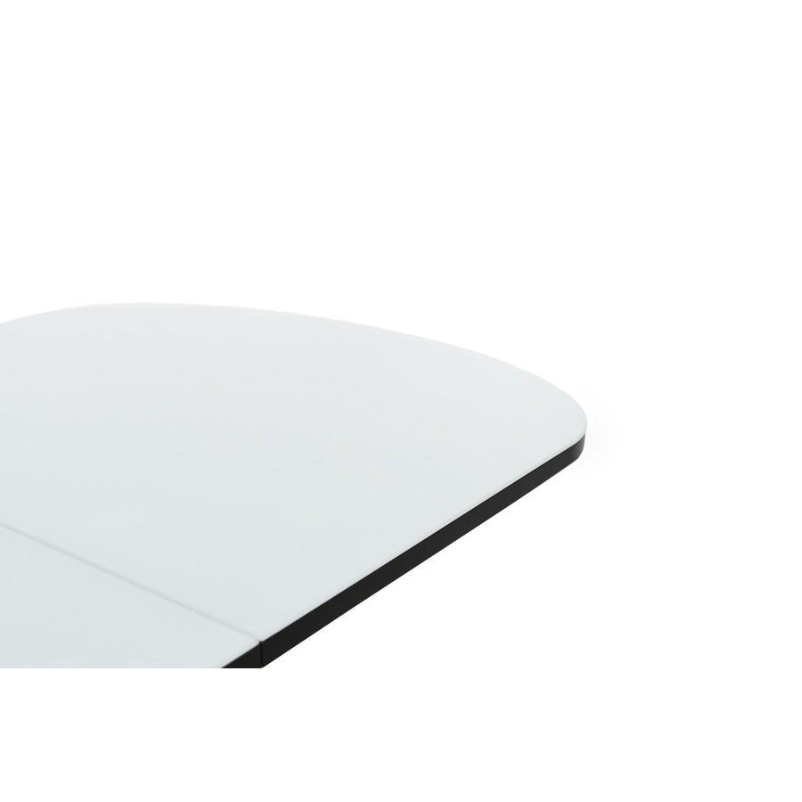 Обеденный стол «Чикаго», Стекло Opti белое, 120(151.5)х80 см, фото #DSC_6802