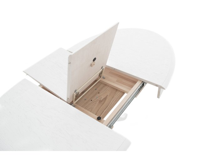 Обеденный стол «Фабрицио Эллипс» (Тон 9 - Эмаль белая), фото #DSC_1472