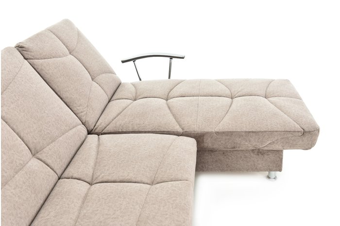 Угловой диван «Финка Nova ОУ» Лама 08, хром, фото #DSC_8965