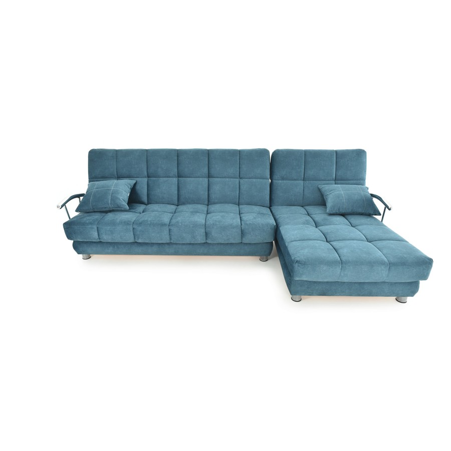 Угловой диван «Лиссабон ОУ» (Милано 08, хром), фото #DSC_8301