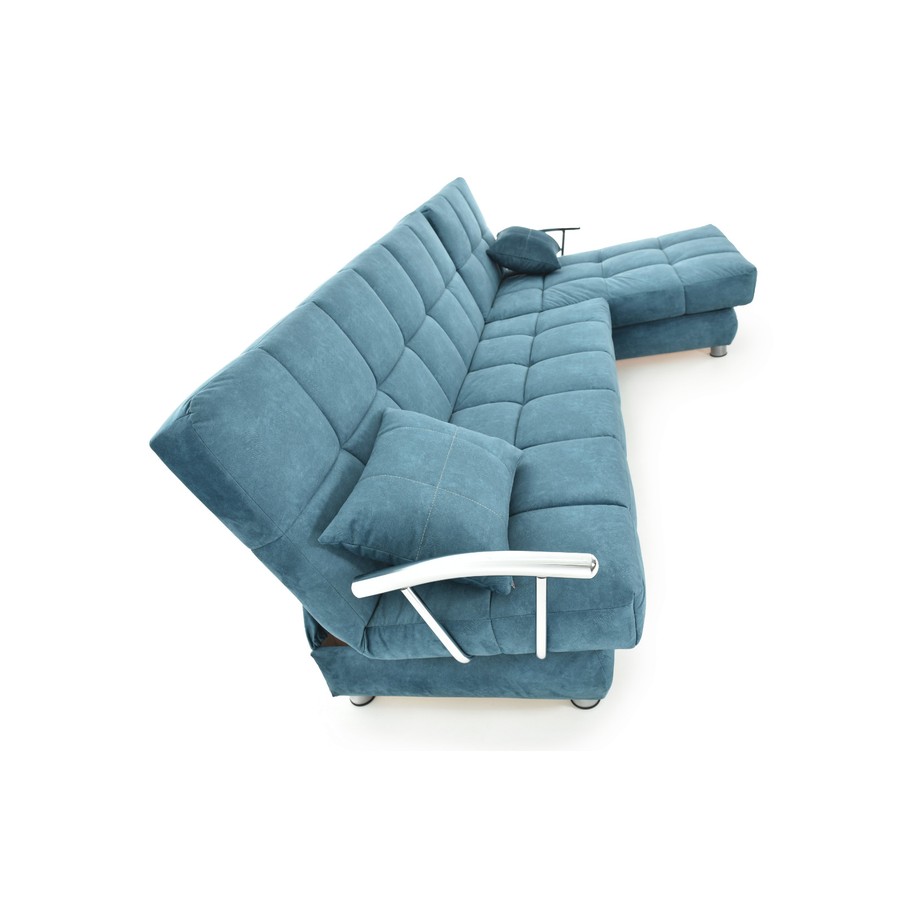 Угловой диван «Лиссабон ОУ» (Милано 08, хром), фото #DSC_8305