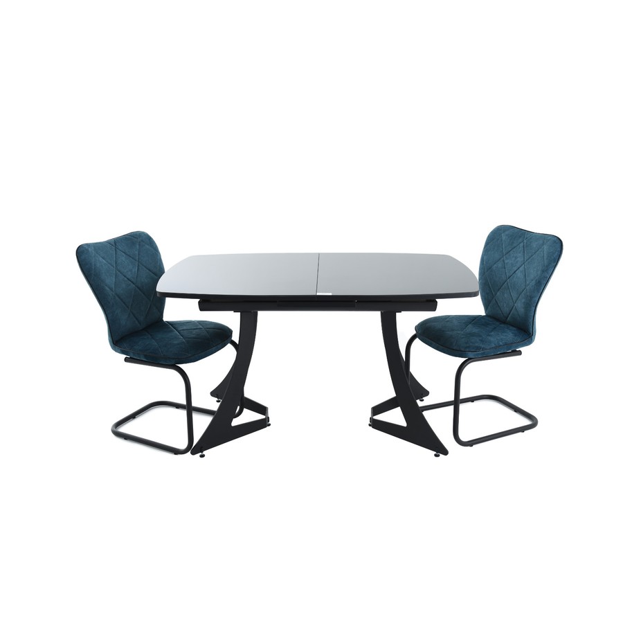 стол «Милан» (Стекло Чёрное) [Снят с производства], фото #DSC_7281