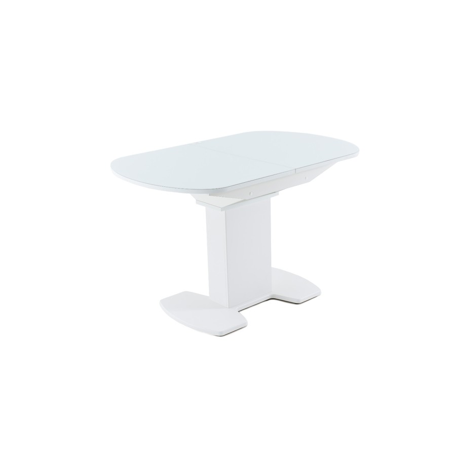 Обеденный стол «Корсика» (Стекло Белое, Opti), фото #DSC_6920