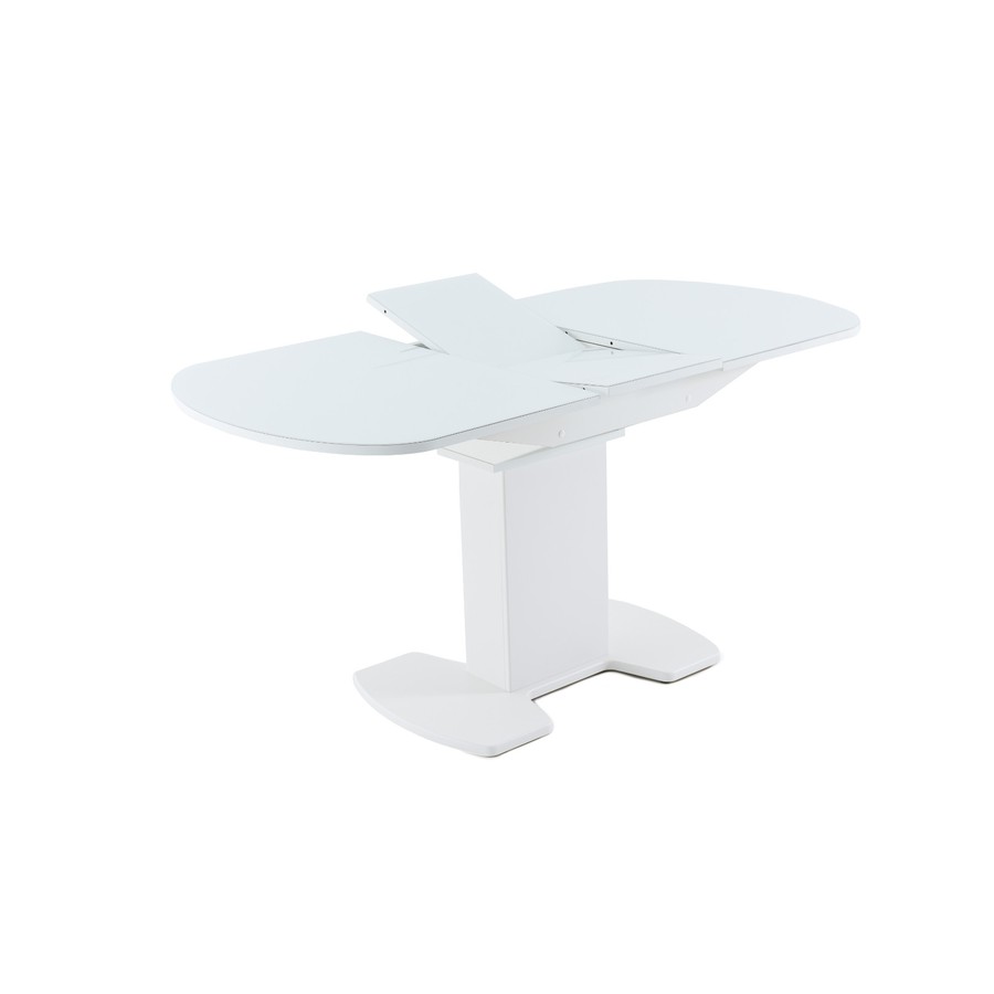 Обеденный стол «Корсика» (Стекло Белое, Opti), фото #DSC_6923