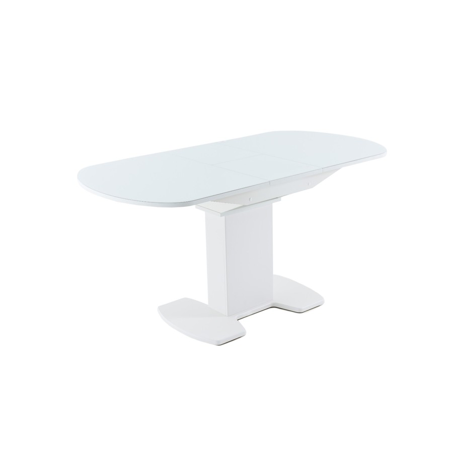 Обеденный стол «Корсика» (Стекло Белое, Opti), фото #DSC_6925