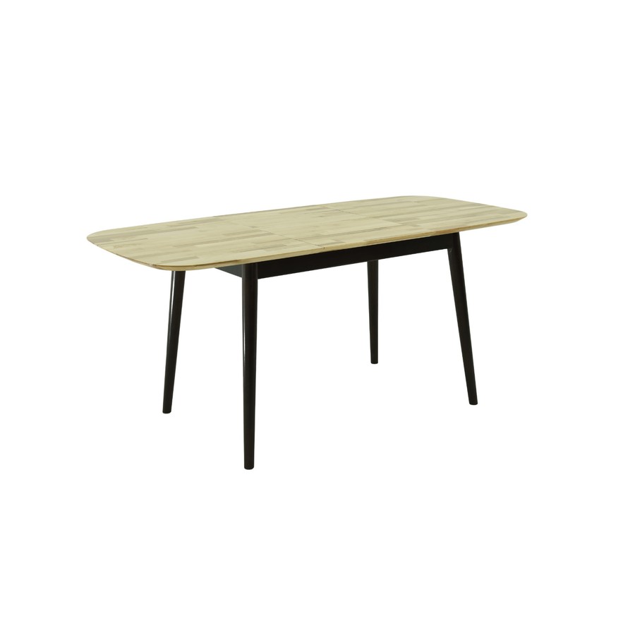 Обеденный стол «Крит» (Тон 100 / опоры и подстолье Черная эмаль), фото #DSC_3984