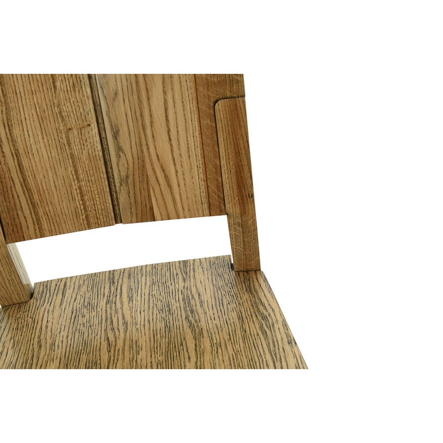 Стул из массива дуба «Крафт Дуб» с жёстким сиденьем, фото #DSC_1212