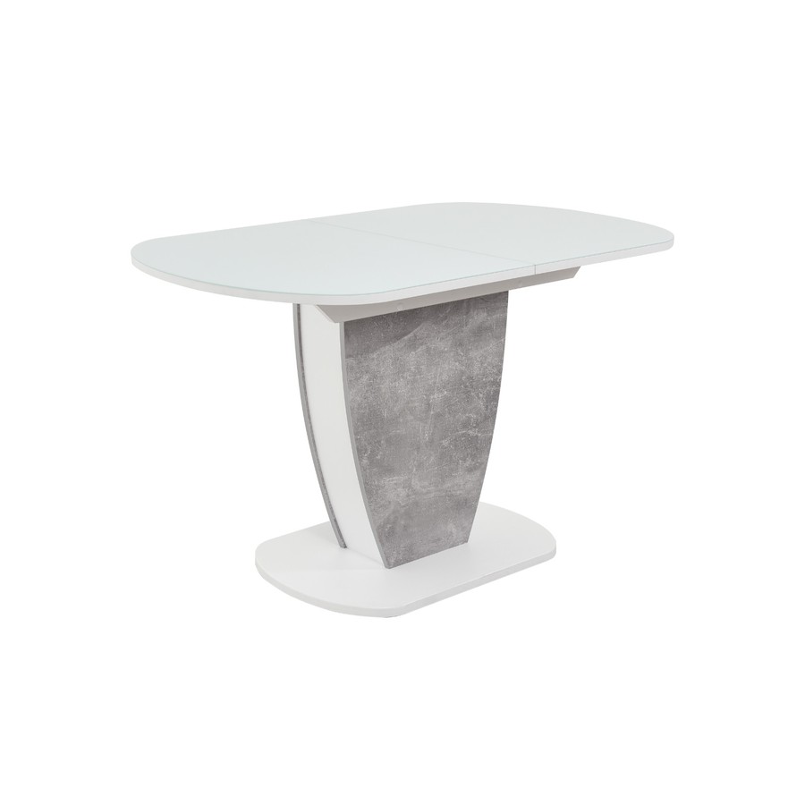 Обеденный стол «Бристоль» (Стекло Белое), фото #DSC_3339