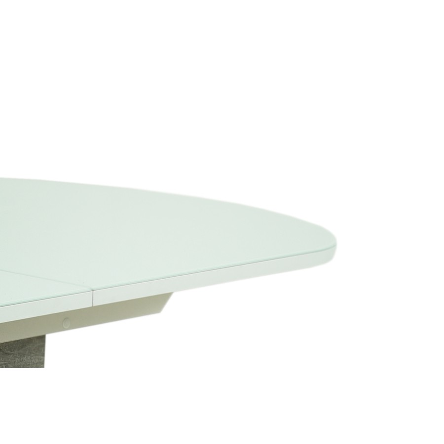 Обеденный стол «Бристоль» (Стекло Белое), фото #DSC_3340ш