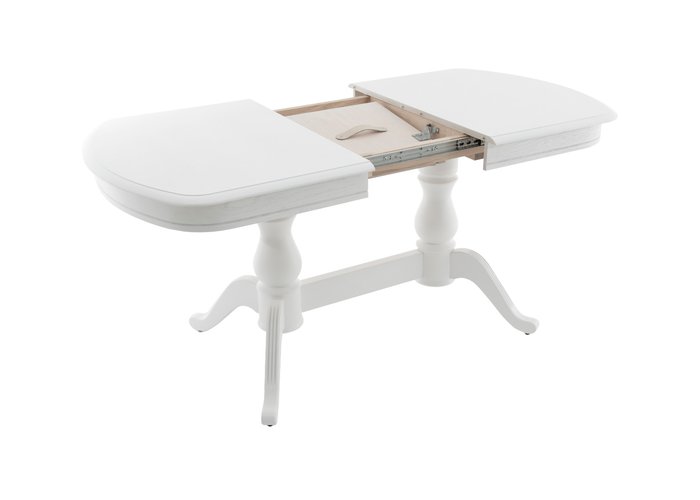 Обеденный стол «Фабрицио 2М» (Тон 9 - Эмаль белая), фото #DSC_0946